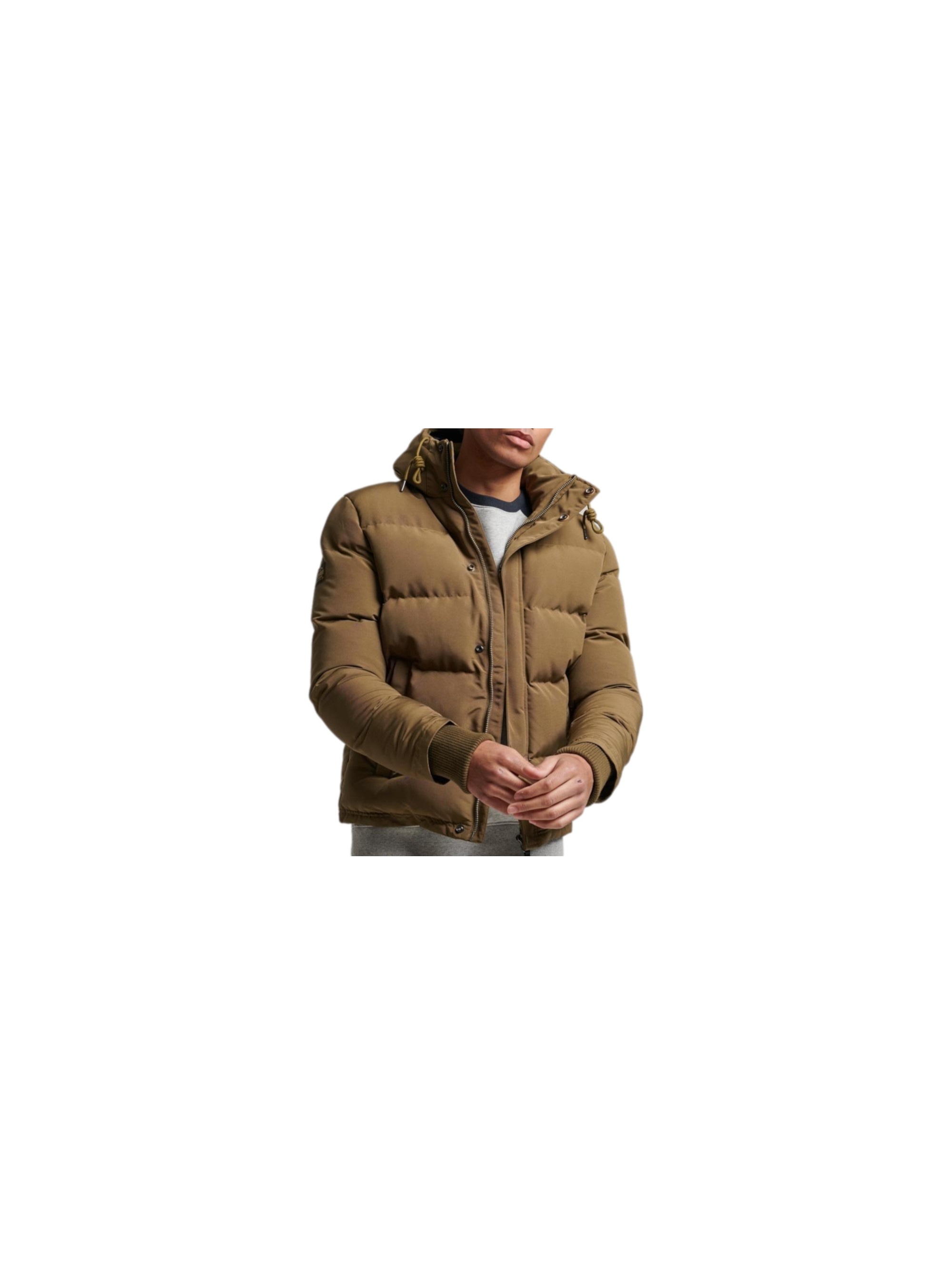 Superdry EVEREST SHORT HOODED PUFFER M5011743A03O Superdry EVEREST SHORT HOODED PUFFER M5011743A03O