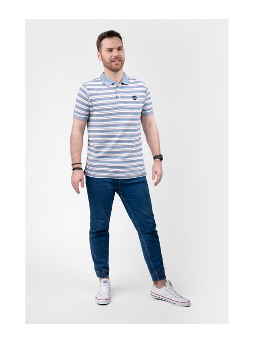 Monotox POLO STRIPE L MX22098