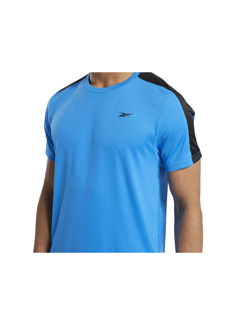 Reebok Męski T-shirt Wor Ss Tech Tee Niebieski | Oficjalny sklep | Monotox