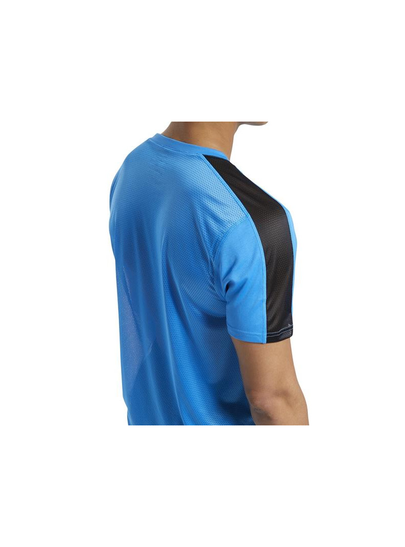 Reebok Męski T-shirt Wor Ss Tech Tee Niebieski | Oficjalny sklep | Monotox