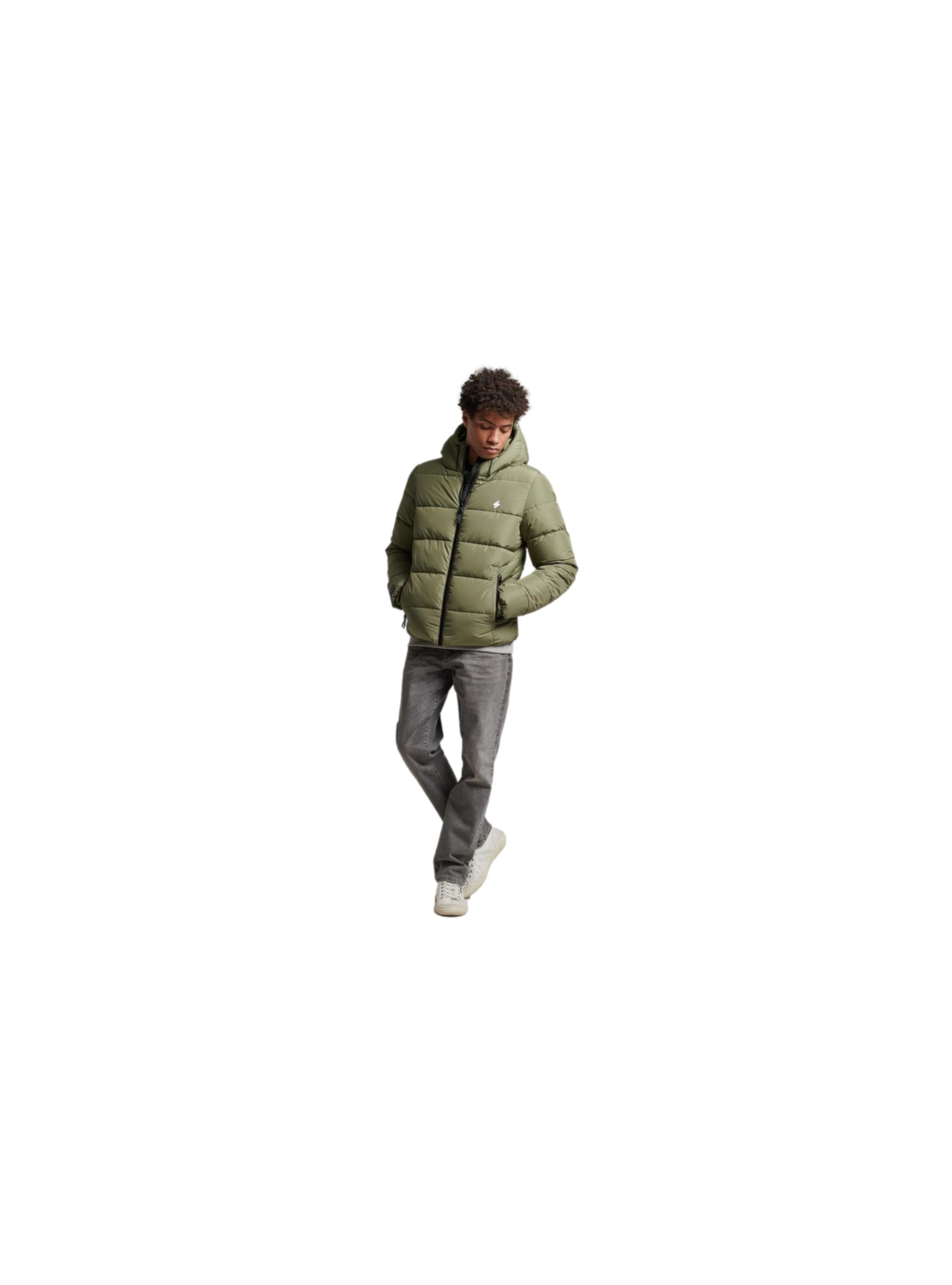 Superdry HOODED SPORTS PUFFR JACKET M5011827A8MI
