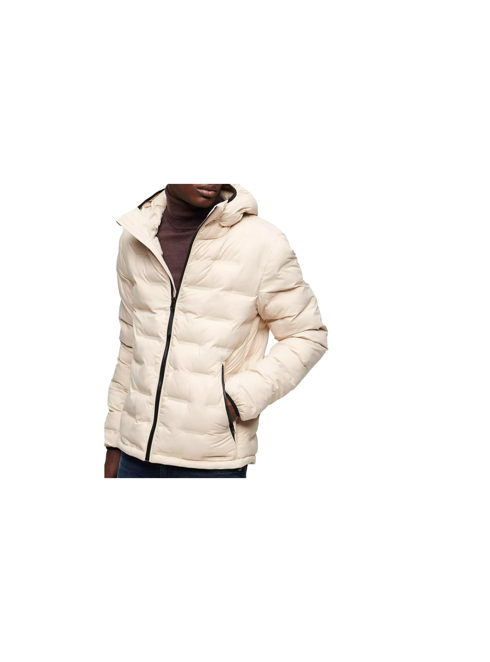 Superdry SHORT QUILTED PUFFER COAT M5011811A1LA Superdry SHORT QUILTED PUFFER COAT M5011811A1LA
