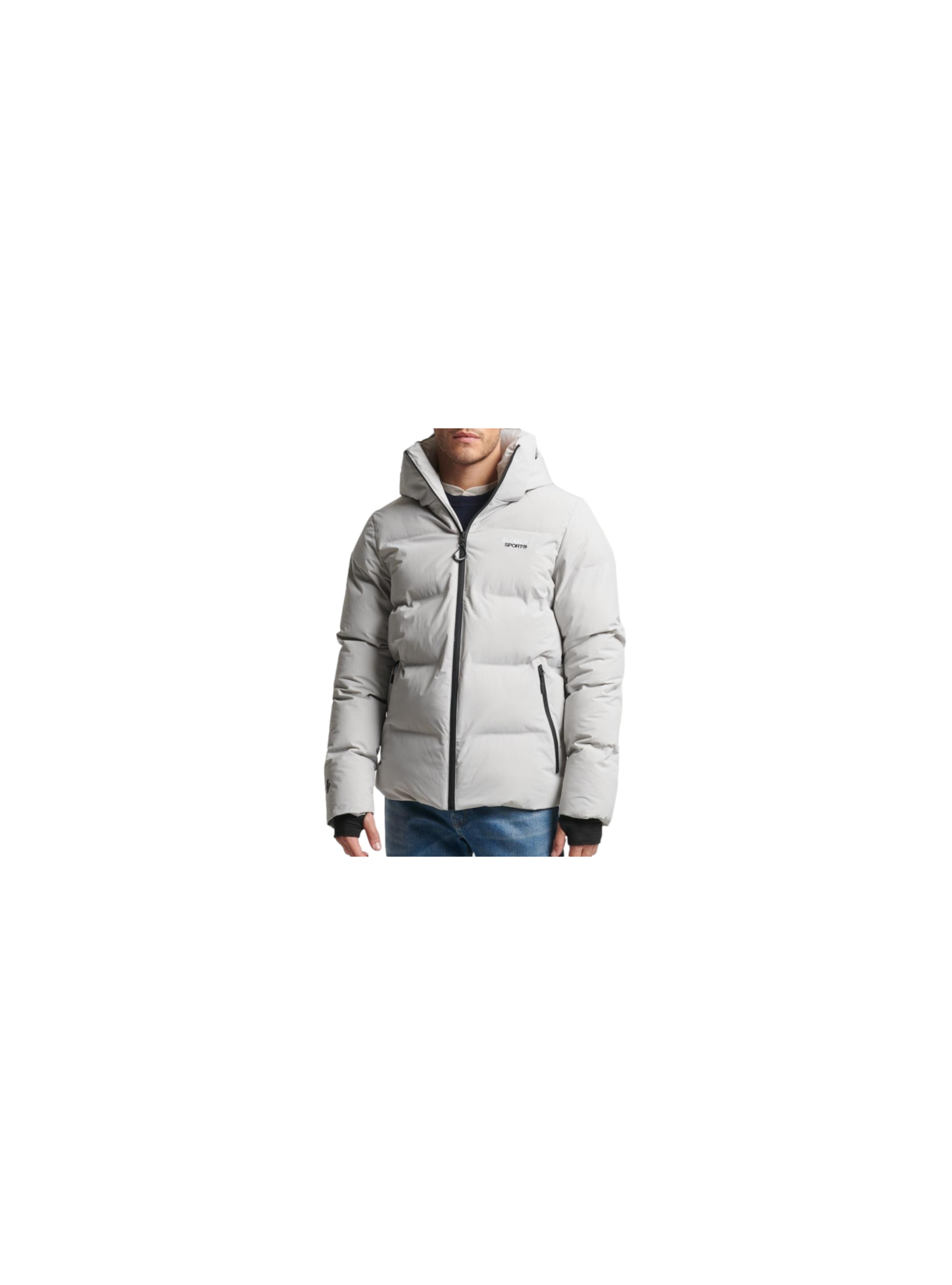 Superdry HOODED BOXY PUFFER JACKET MS311478AFRM