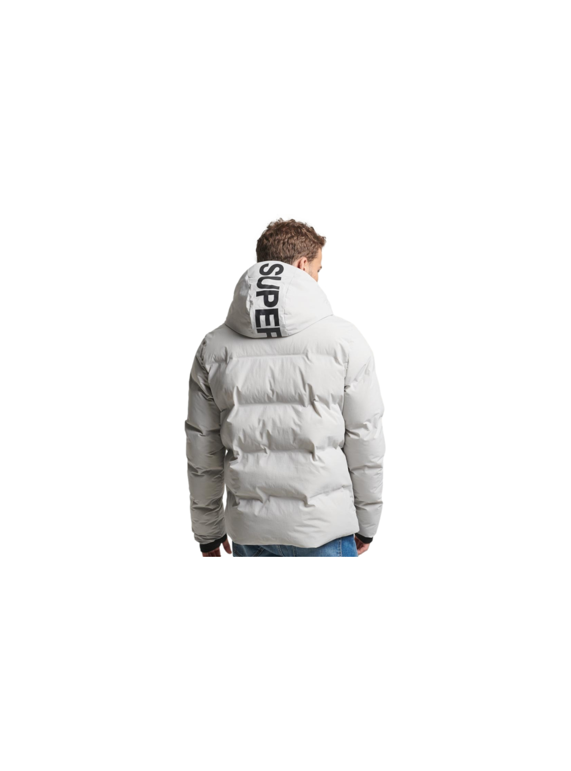 Superdry HOODED BOXY PUFFER JACKET MS311478AFRM