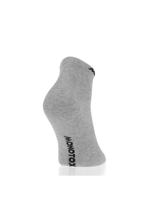 Monotox ANKLE SOCKS GREY 3PACK MX20006