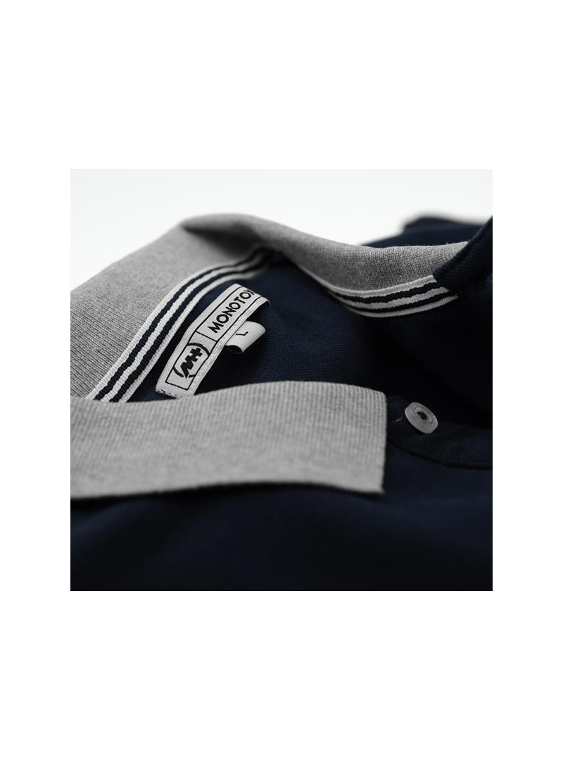 Monotox POLO ORIGINALS GREY NAVY POLOORIGINALS20GREY