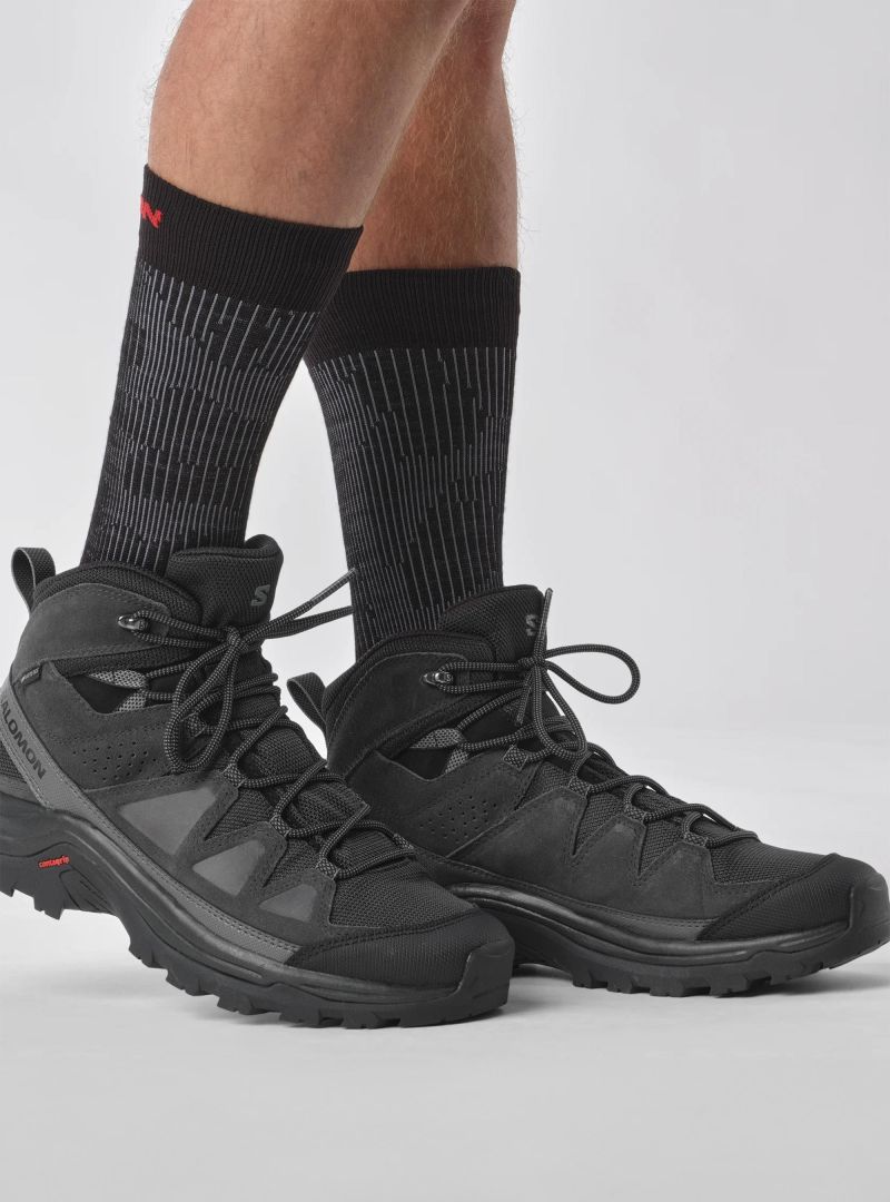 Salomon Męskie Buty Sportowe Quest Rove GTX Trekkingowe - Czarne