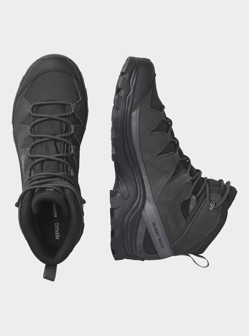 Salomon Męskie Buty Sportowe Quest Rove GTX Trekkingowe - Czarne