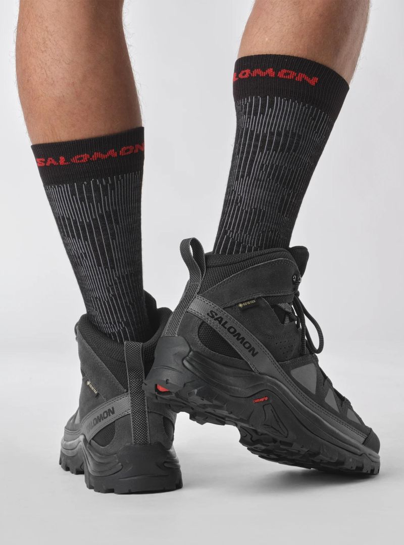 Salomon Męskie Buty Sportowe Quest Rove GTX Trekkingowe - Czarne