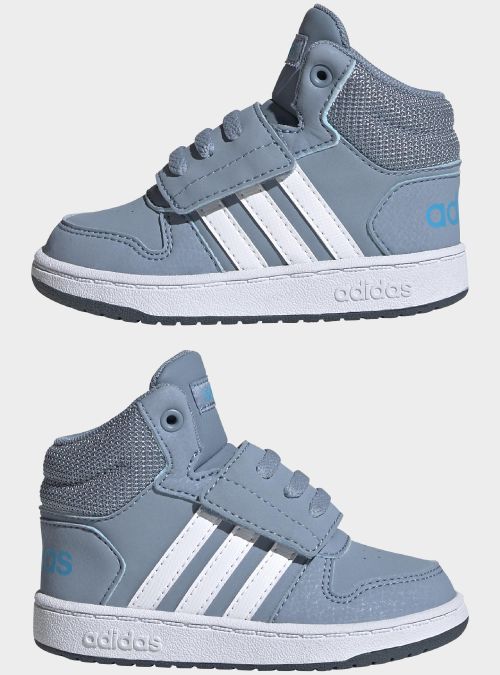 Adidas Dziecięce Sneakersy Hoops Mid 2.0 I FW4922 Niebieski | Sklep Monotox