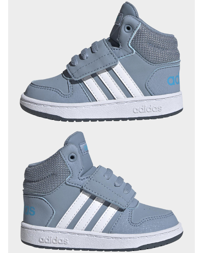 Adidas Dziecięce Sneakersy Hoops Mid 2.0 I FW4922 Niebieski | Sklep Monotox