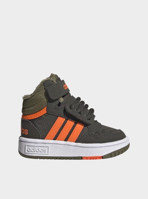 Adidas Dziecięce Sneakersy Hoops Mid 3.0 Ac I GW4480 Zielony | Sklep Monotox