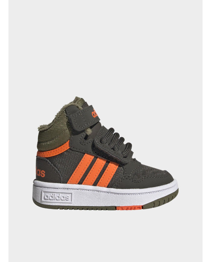 Adidas Dziecięce Sneakersy Hoops Mid 3.0 Ac I GW4480 Zielony | Sklep Monotox