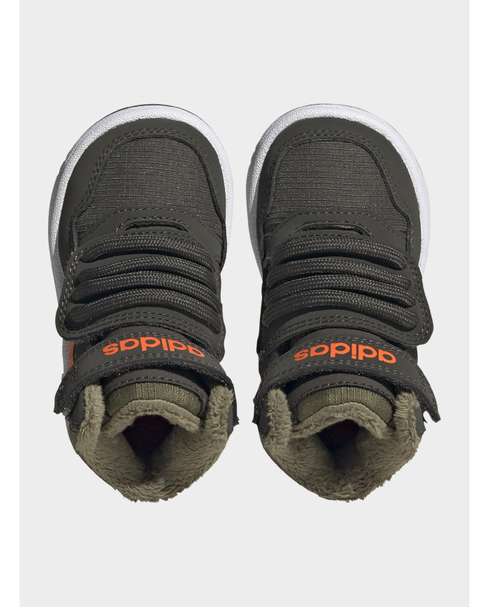 Adidas Dziecięce Sneakersy Hoops Mid 3.0 Ac I GW4480 Zielony | Sklep Monotox