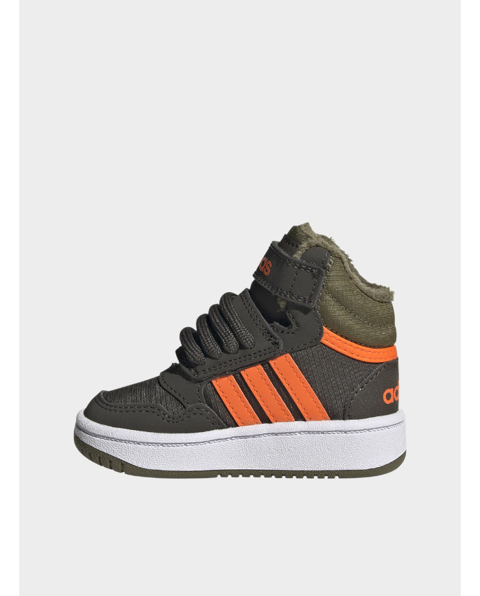 Adidas Dziecięce Sneakersy Hoops Mid 3.0 Ac I GW4480 Zielony | Sklep Monotox