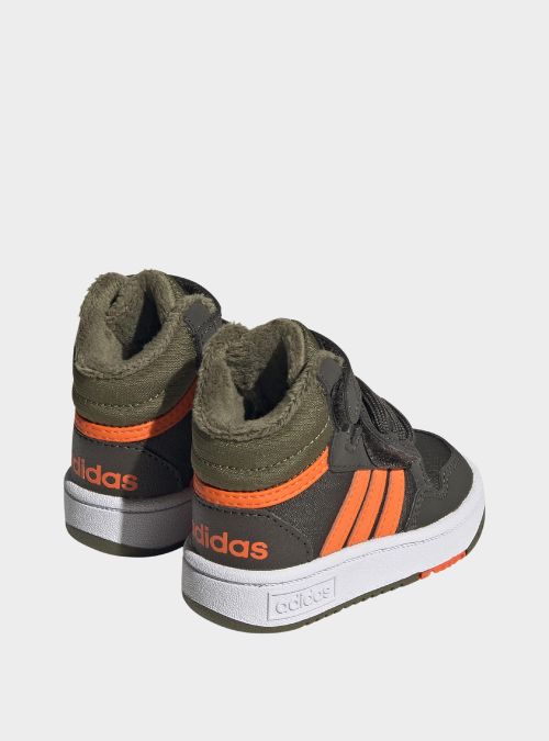 Adidas Dziecięce Sneakersy Hoops Mid 3.0 Ac I GW4480 Zielony | Sklep Monotox