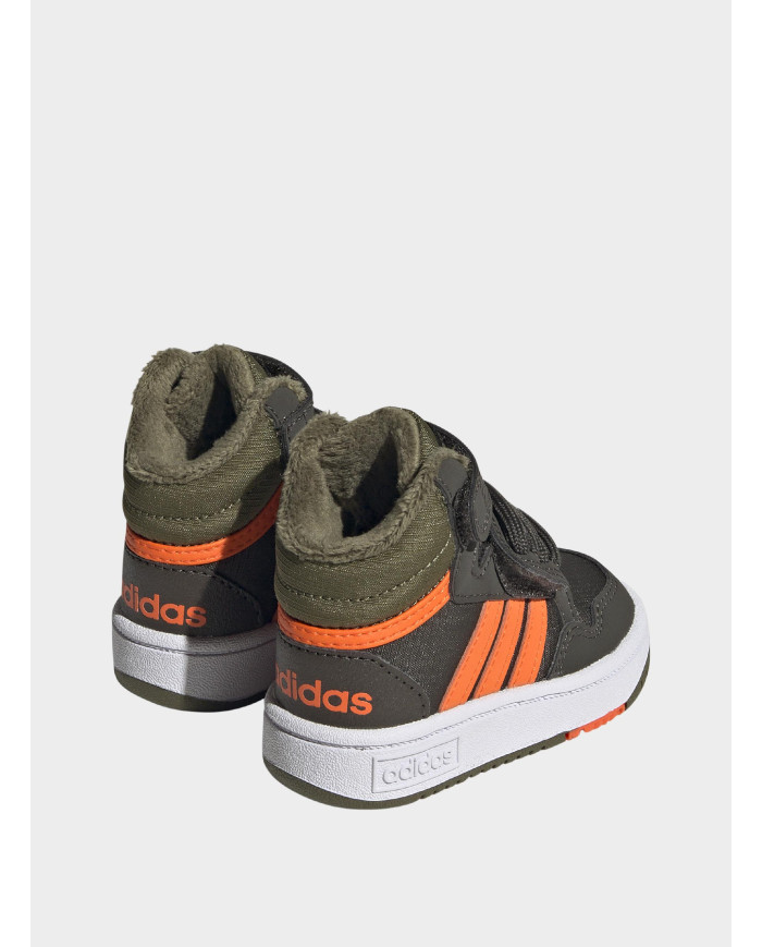 Adidas Dziecięce Sneakersy Hoops Mid 3.0 Ac I GW4480 Zielony | Sklep Monotox