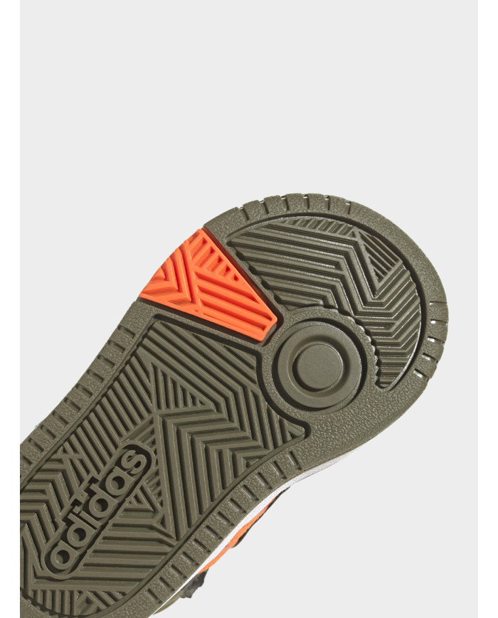Adidas Dziecięce Sneakersy Hoops Mid 3.0 Ac I GW4480 Zielony | Sklep Monotox