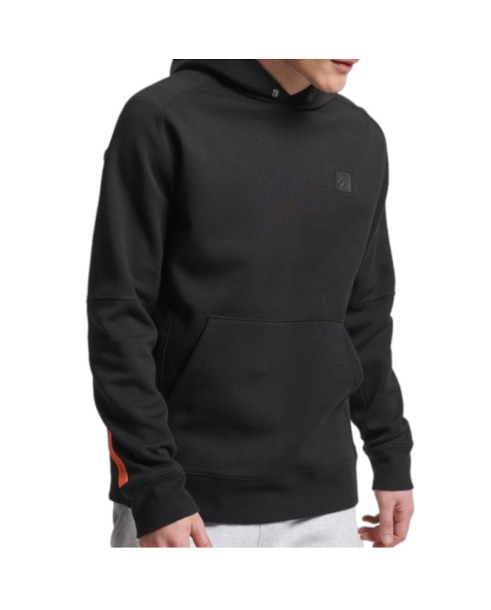 Superdry Męska Bluza Code Tech Relaxed Hood Czarny | Oficjalny sklep | Monotox