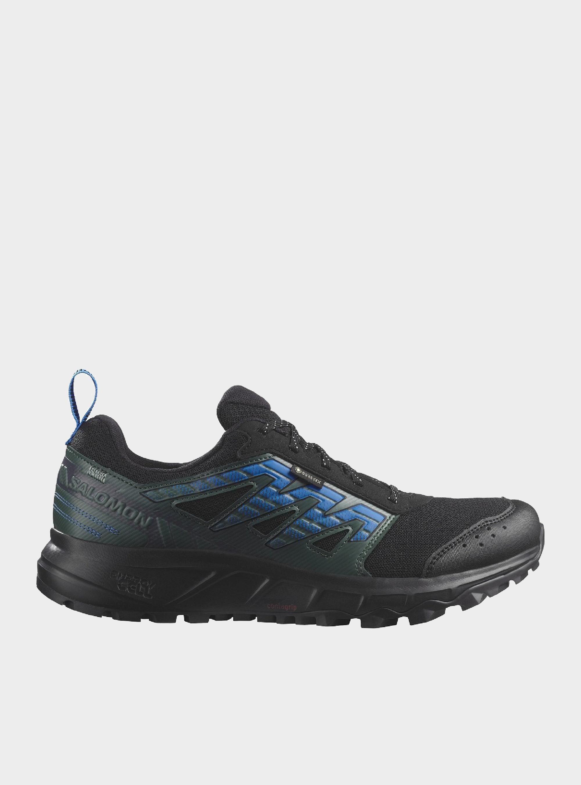 Salomon Męskie Buty Sportowe Wander GTX Wodoodporne - Czarne