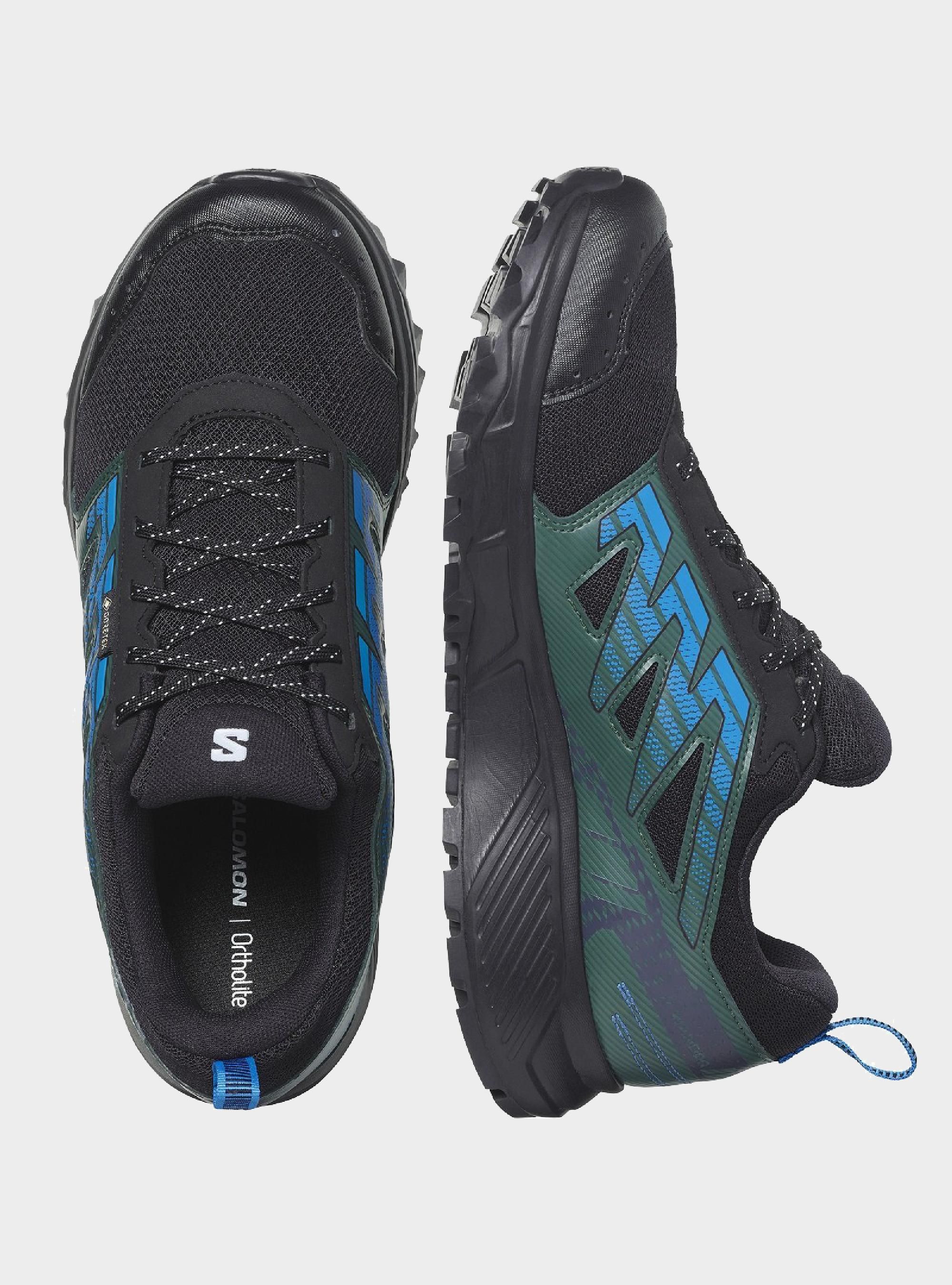 Salomon Męskie Buty Sportowe Wander GTX Wodoodporne - Czarne