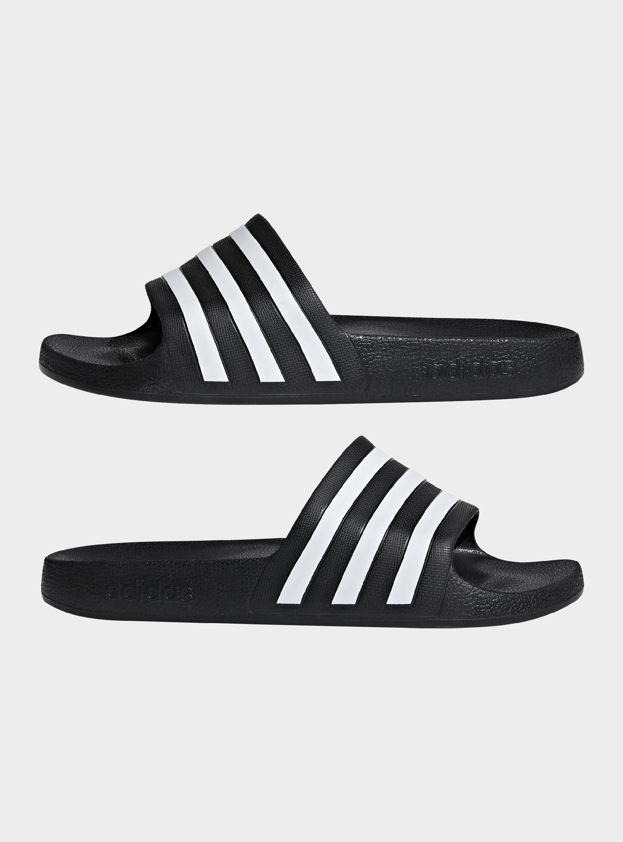 Adidas Męskie Klapki ADILETTE AQUA Czarny