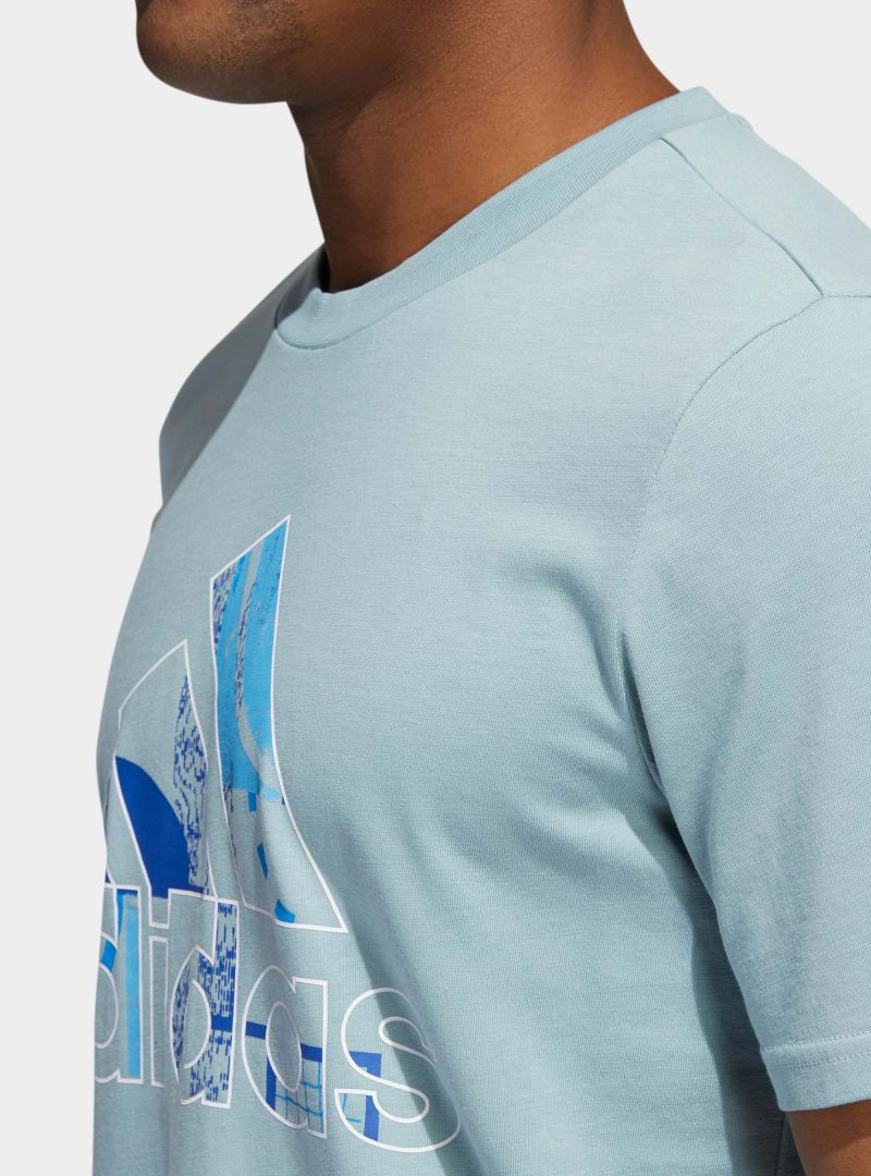 Adidas Męski T-shirt M Art Bos G T Niebieski | Oficjalny sklep | Monotox