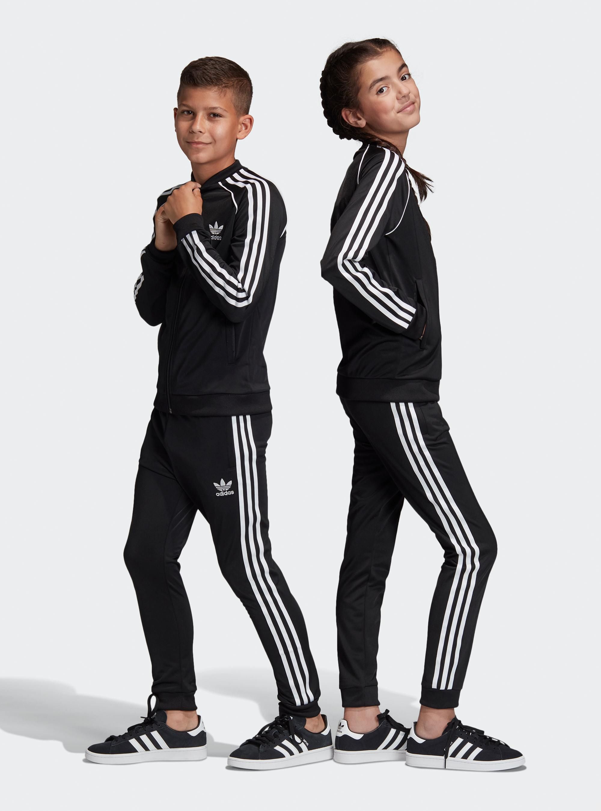 Adidas Junior Spodnie Superstar Dresowe - Czarne