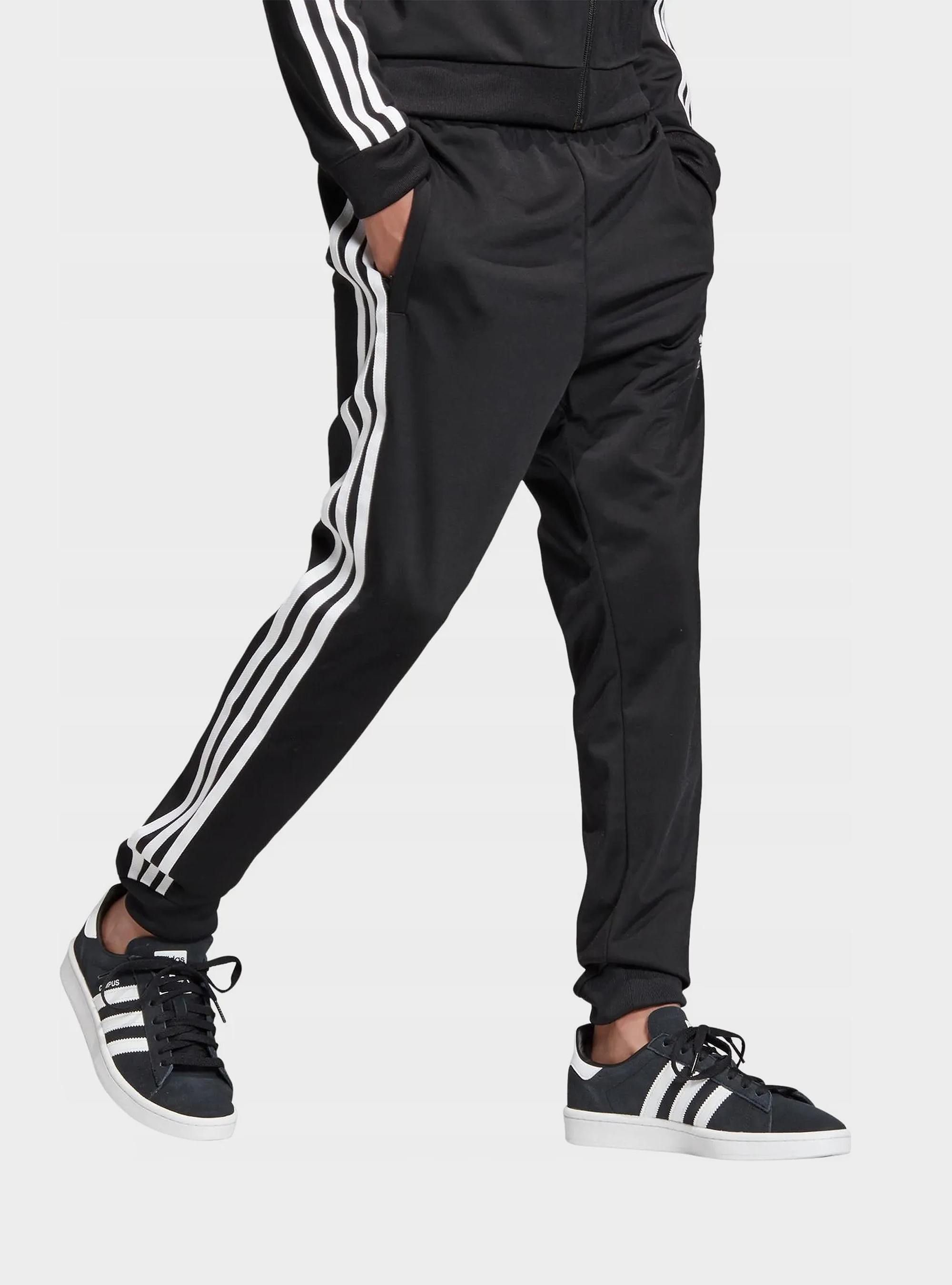 Adidas Junior Spodnie Superstar Dresowe - Czarne