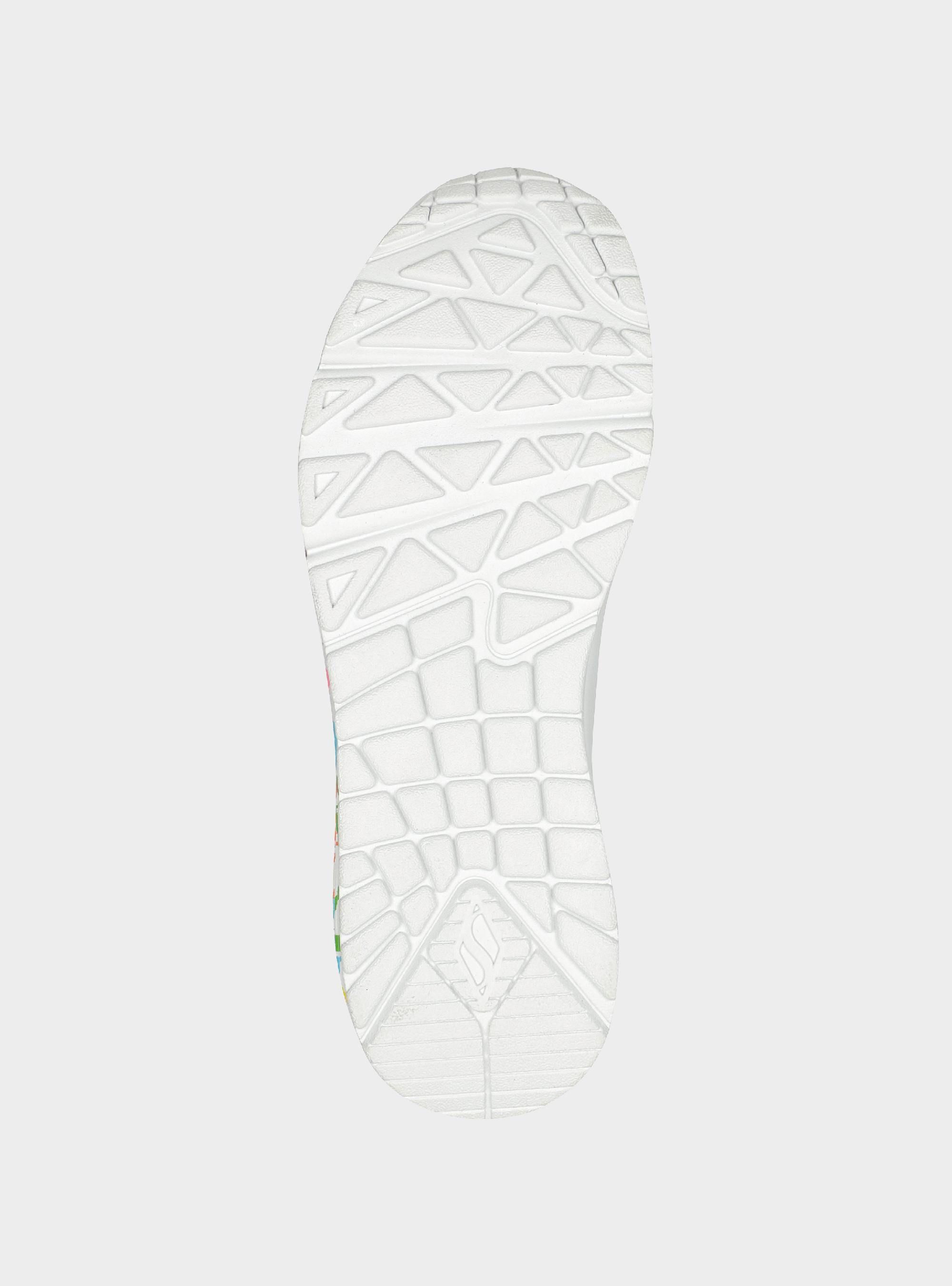 Skechers Damskie Sneakersy Uno Highlight Love Wygodne - Białe