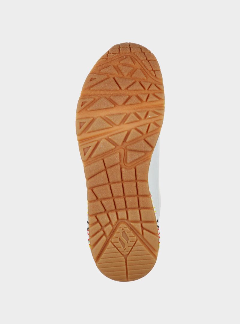 Skechers Damskie Sneakersy Uno Loving Love - Białe