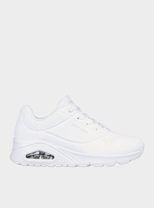 Skechers Damskie Sneakersy UNO BIAŁY