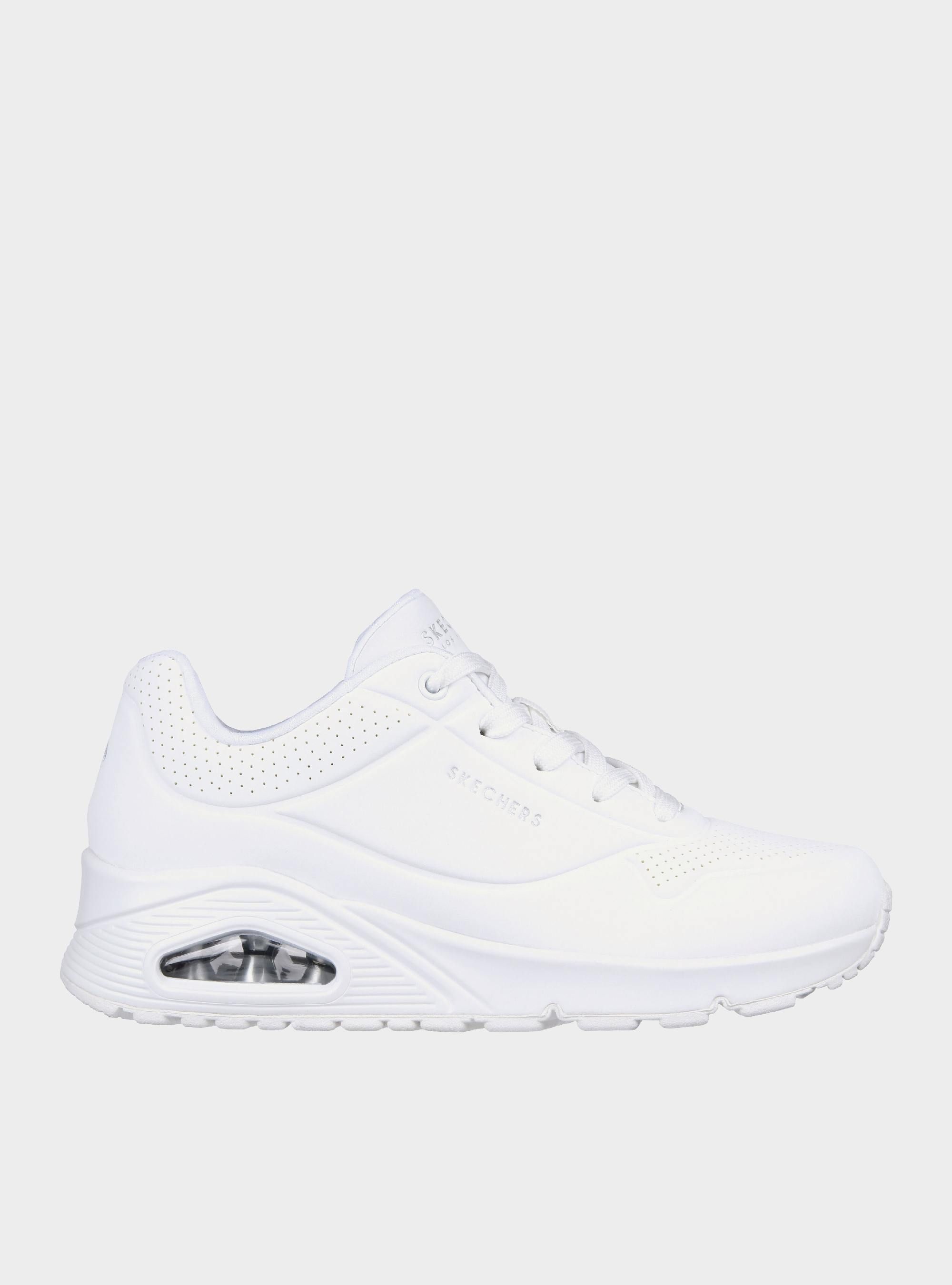 Skechers Damskie Sneakersy UNO BIAŁY