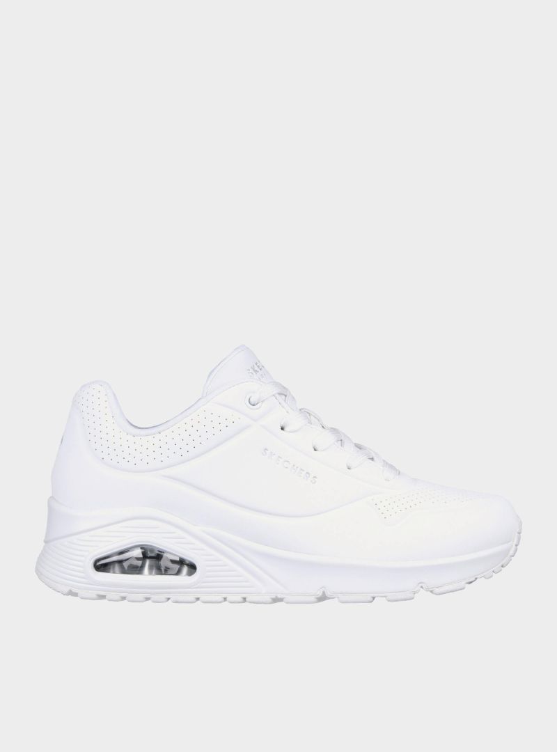 Skechers Damskie Sneakersy UNO BIAŁY