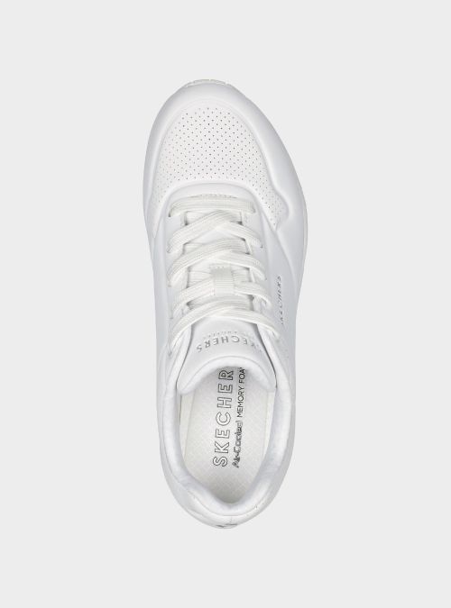 Skechers Damskie Sneakersy UNO BIAŁY