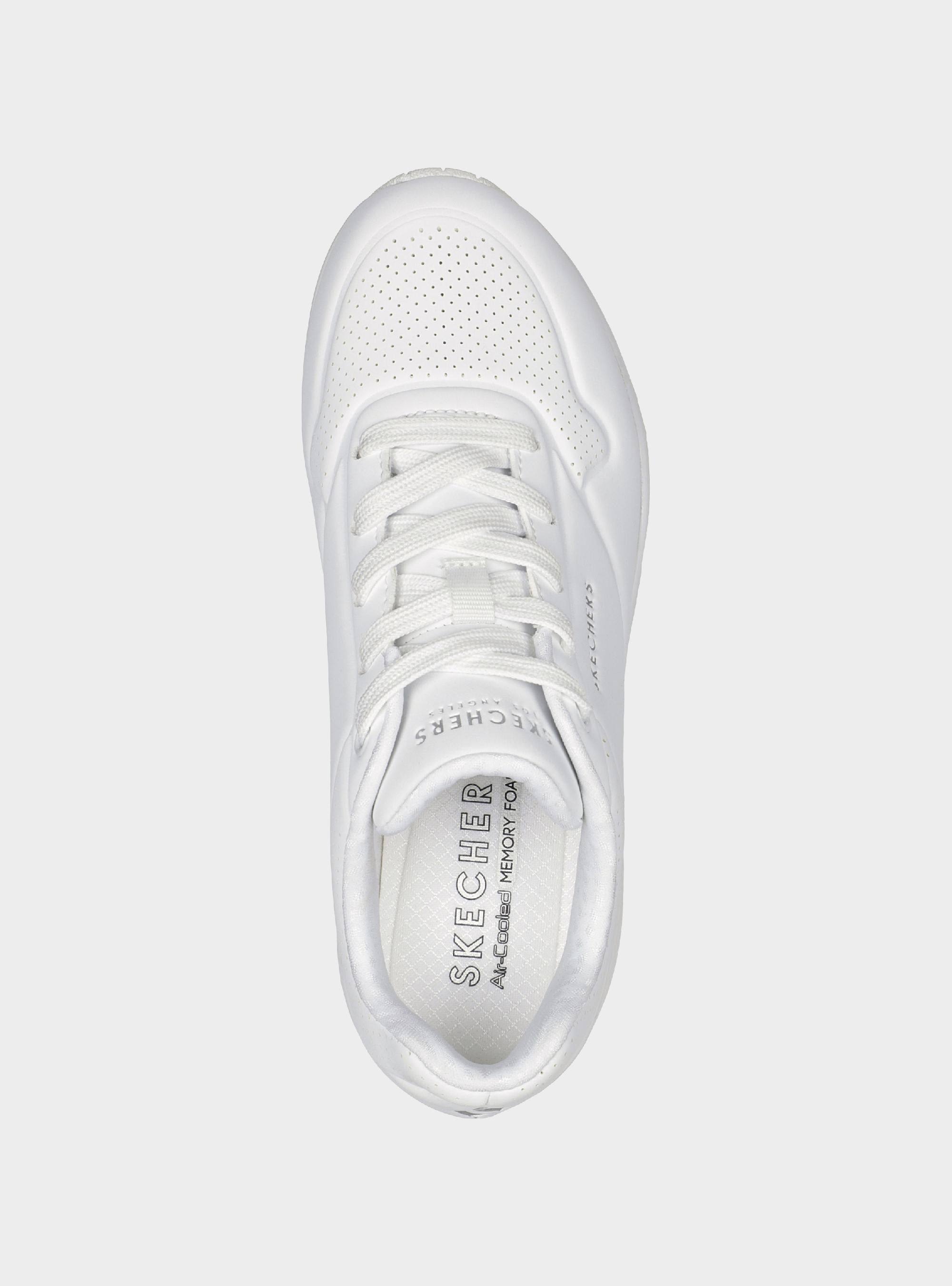 Skechers Damskie Sneakersy UNO BIAŁY
