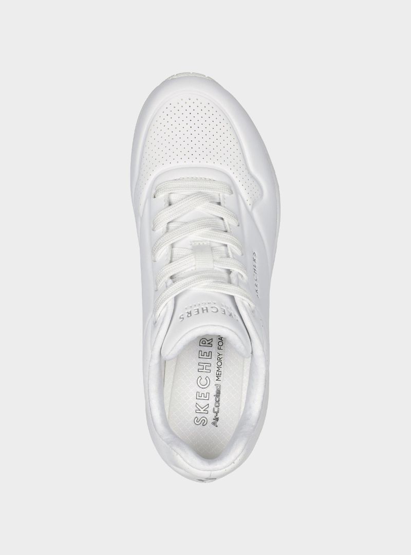 Skechers Damskie Sneakersy UNO BIAŁY