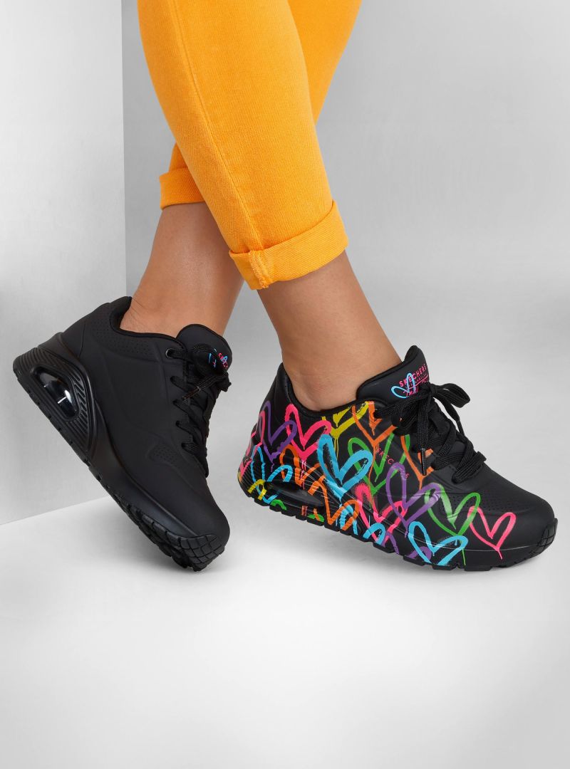 Skechers UNO HIGHLIGHT LOVE 177981BKMT