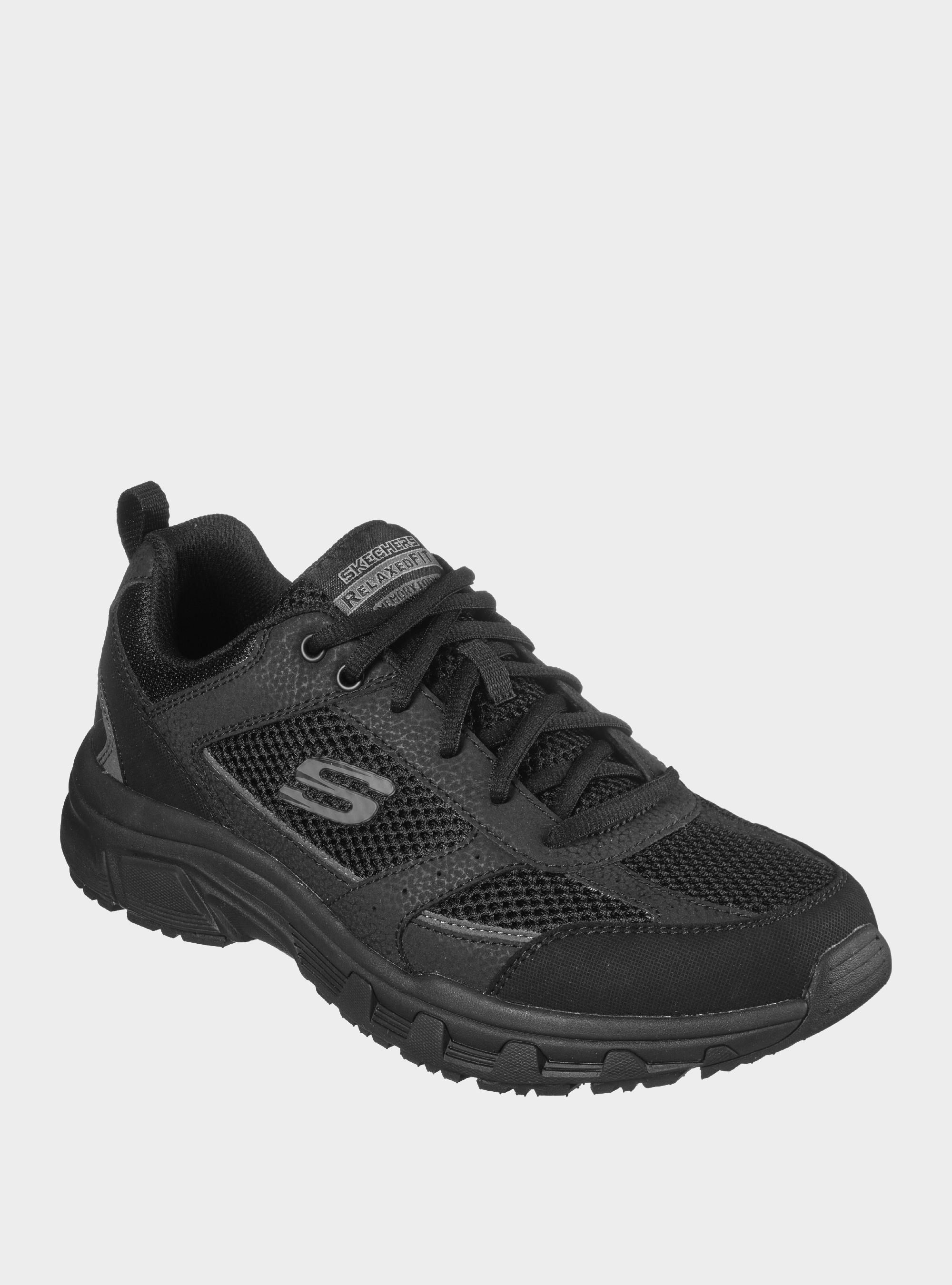 Skechers Męskie Sneakersy OAK CANYON VERKETTA Czarny