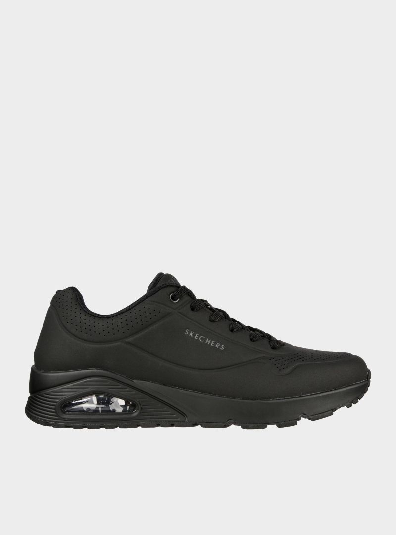 Skechers Męskie Sneakersy Uno Stand On Air - Czarne