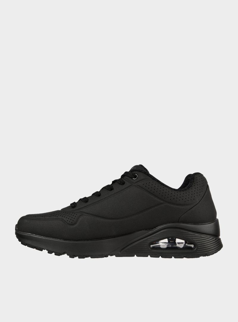 Skechers Męskie Sneakersy Uno Stand On Air - Czarne