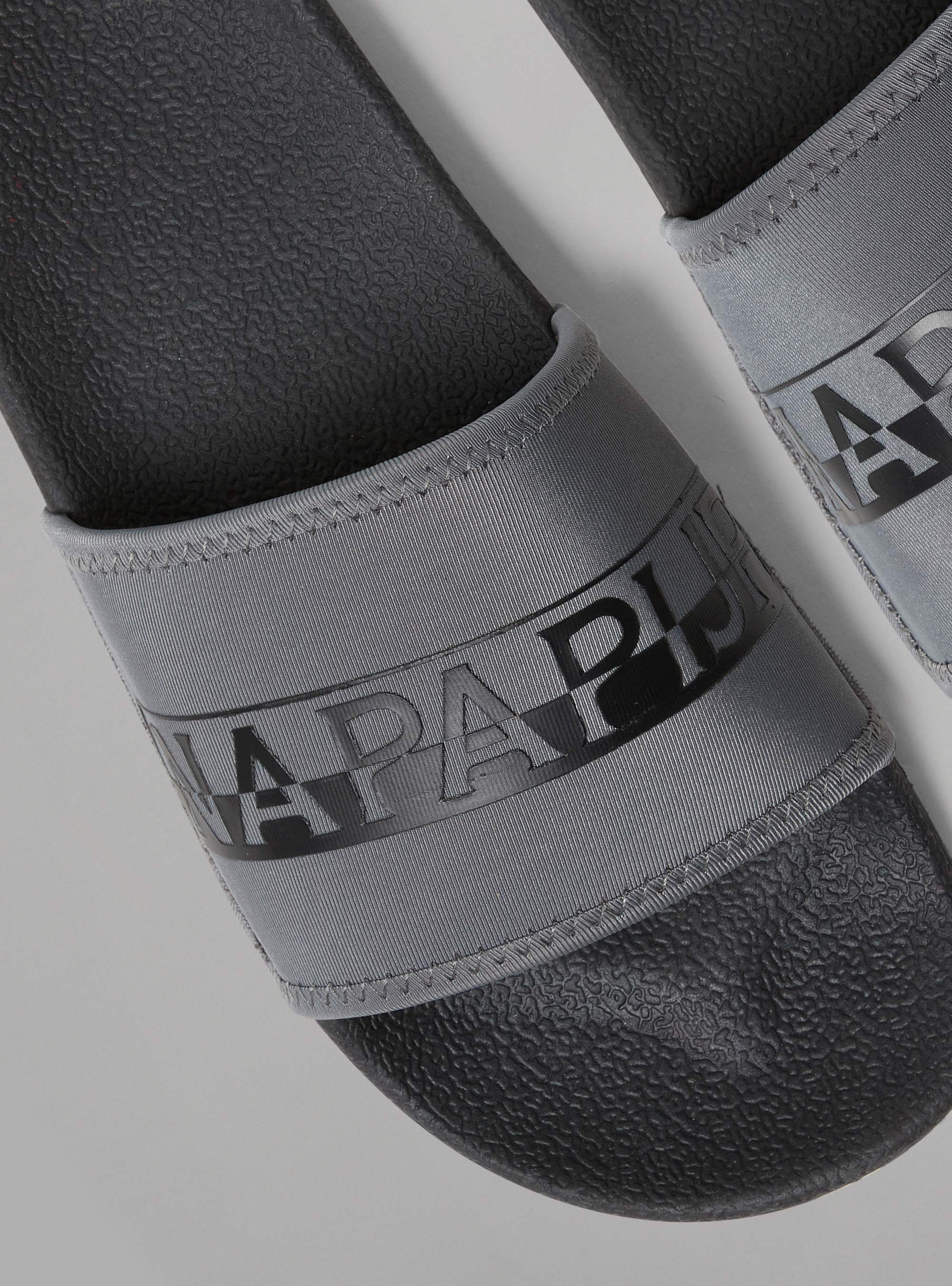 Napapijri STREAM SLIDE NP0A4GRY041 Napapijri STREAM SLIDE NP0A4GRY041