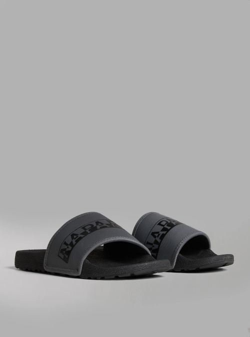 Napapijri STREAM SLIDE NP0A4GRY041 Napapijri STREAM SLIDE NP0A4GRY041