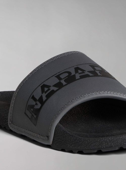 Napapijri STREAM SLIDE NP0A4GRY041 Napapijri STREAM SLIDE NP0A4GRY041