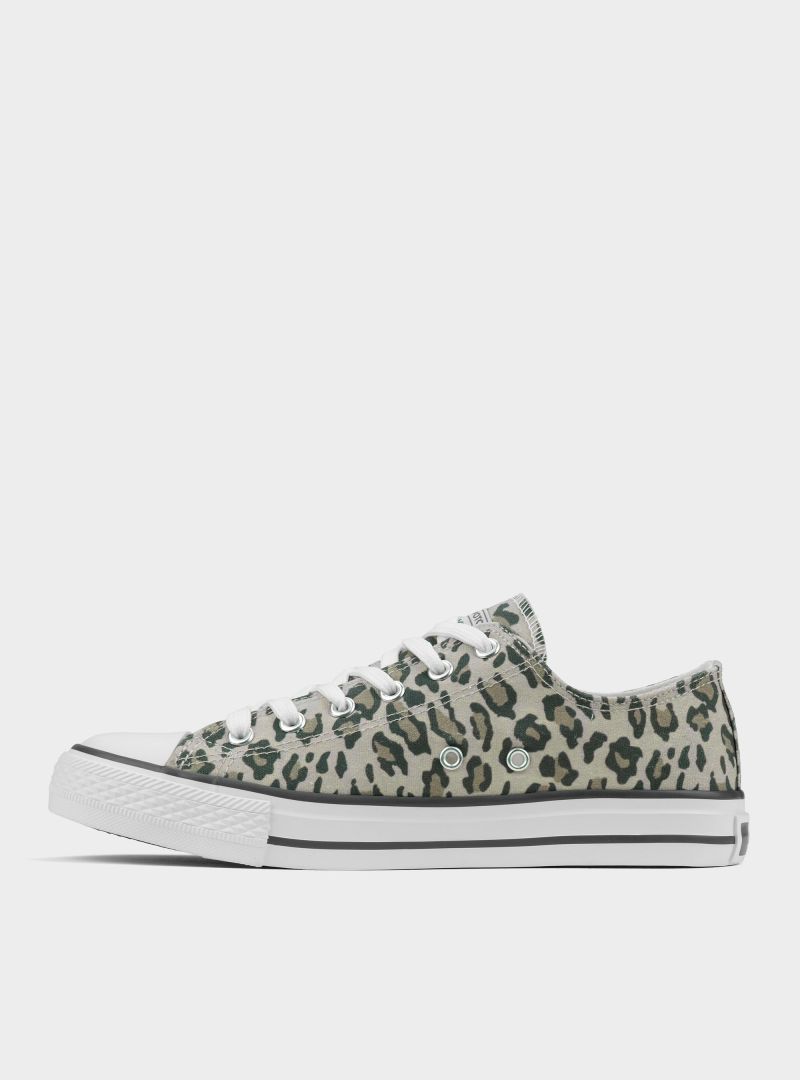 Monotox Damskie Trampki Norris Low 2 Modne - Leopard