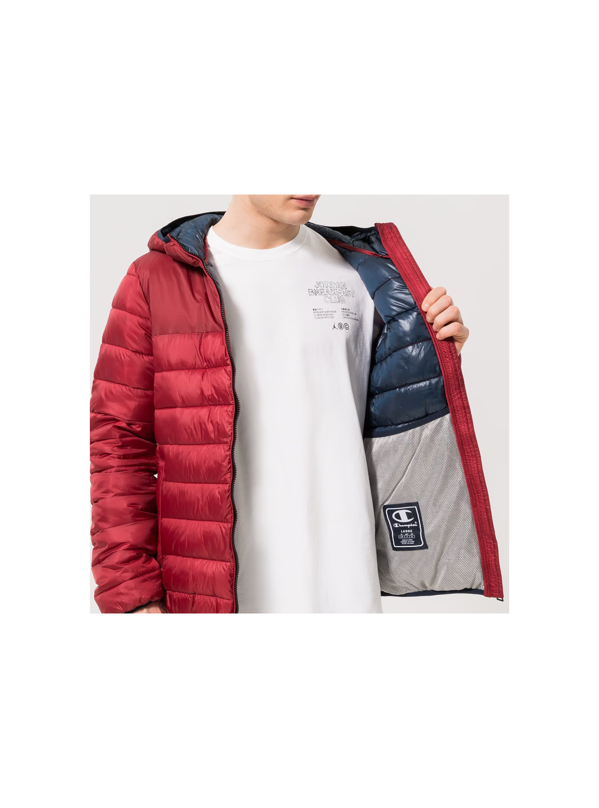 Champion HOODED JACKET 218073RS506