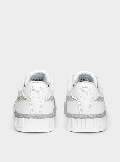 Puma Junior Sneakersy Carina 2.0 Mermaid Dziecięce - Białe