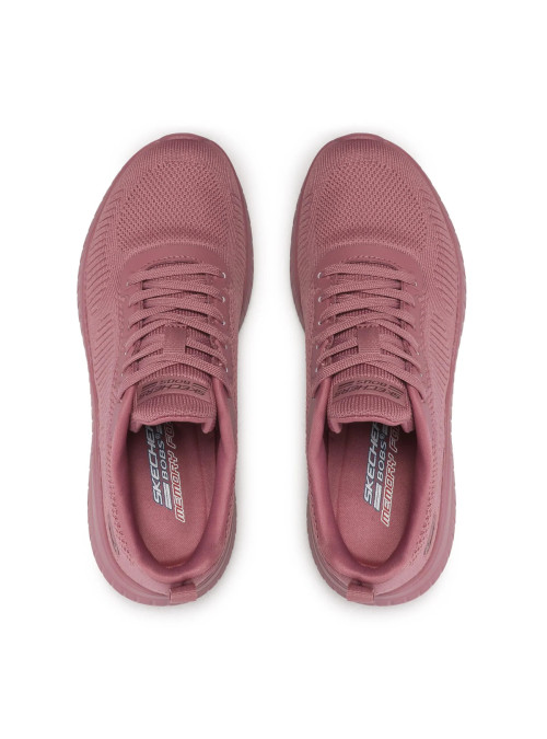 Skechers Damskie Sneakersy BOBS SQUAD CHAOS FACE OFF Różowy