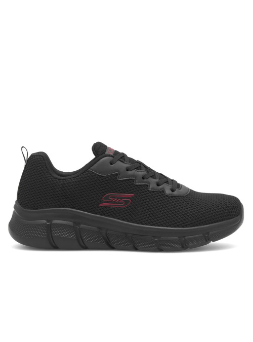 Skechers Męskie Sneakersy BOBS B FLEX CHILL EDGE Czarny