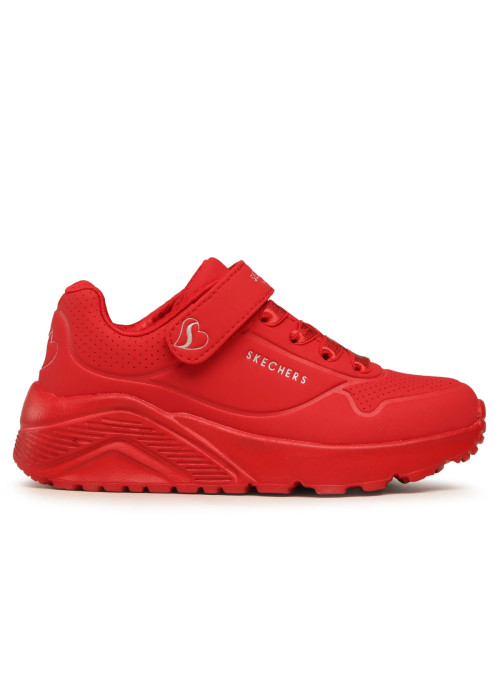 Skechers Dziecięce Sneakersy Uno Lite 310451LRED Czerwony | Sklep Monotox